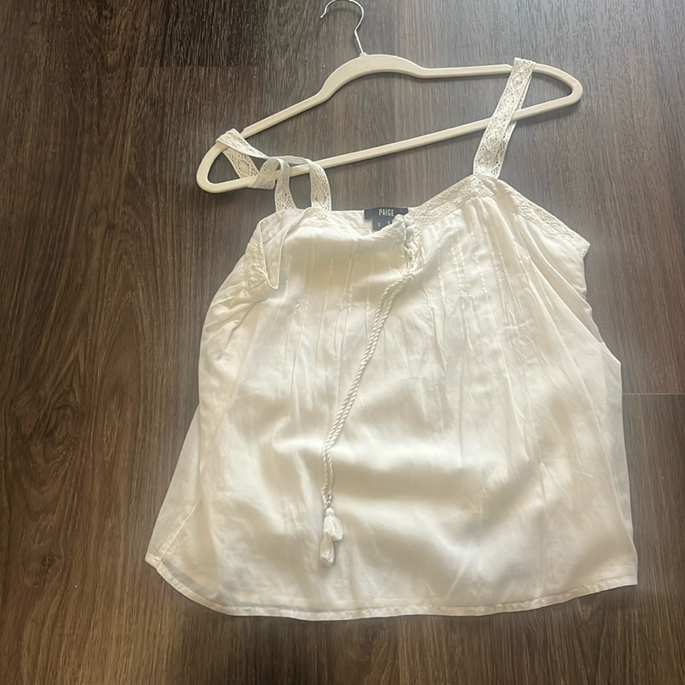 Paige. Tank top. Size small. Like new.